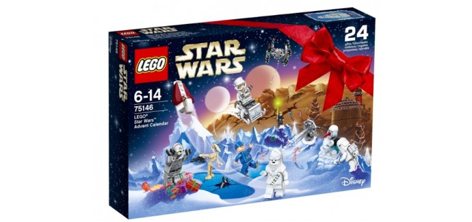 Cdiscount: Calendrier de l'avent LEGO Star Wars à 25€