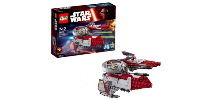 Amazon: LEGO Star Wars - 75135 - Intercepter d'Obi-Wan's Jedi à 25,01€