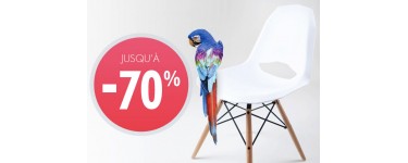 Achat Design: Jusqu'à -70% sur une sélection de meubles