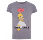 Undiz: T-shirt Homer Simpsons "MMMM... DONUTS" à 7,48€