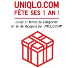Uniqlo: 1 an de shopping UNIQLO sous forme de bon réduction 100€ tous les 2 mois