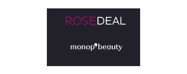 Veepee: Rosedeal Monop'Beauty : payez 20€ pour 40€ de bon d'achat