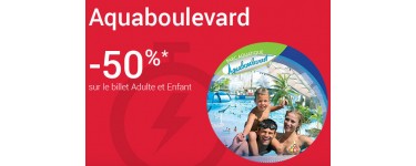 Fnac Spectacles: -50% sur votre entrée chez Aquaboulevard
