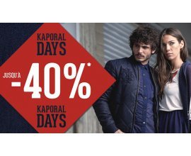 Kaporal Jeans: Kaporal Days : jusqu'à -40% sur une sélection d'articles