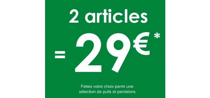 DPAM: Offre Automne : 2 articles = 29€ sur une sélection d'articles