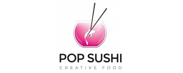 POP Sushi: 10% de remise immédiate pour votre première commande de sushi passée sur le site