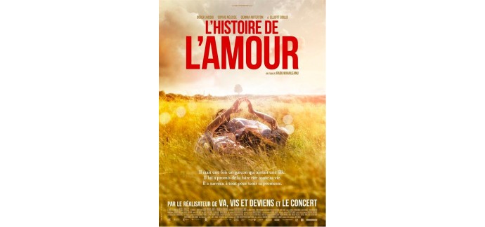 FranceTV: 5 × 2 places pour l'avant-première du film "L'histoire de l'amour" à gagner