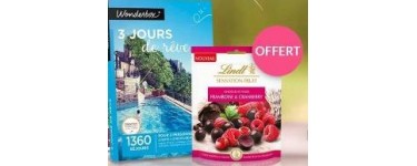 Wonderbox: Un sachet Lindt -Sensation Fruit offert pour toute commande