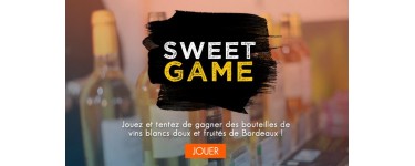 Sweet Bordeaux: Une caisse de 6 bouteilles de Sweet Bordeaux à gagner