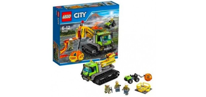Amazon: Boîte LEGO City - 60122 - La Foreuse À Chenilles à 24,90€