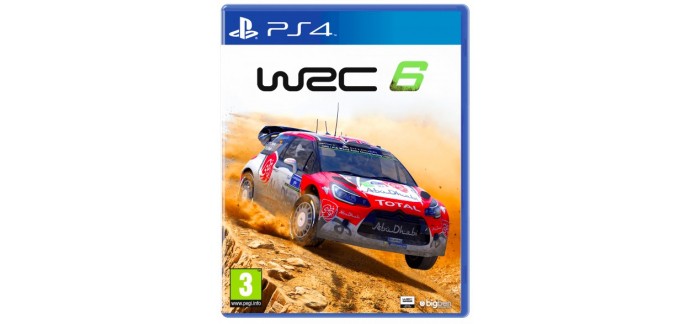 NRJ Games: Des jeux vidéo de rallye WRC 6 sur PS4 à gagner