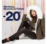 Best Mountain: -20% sur les Blousons, Manteaux & Parkas