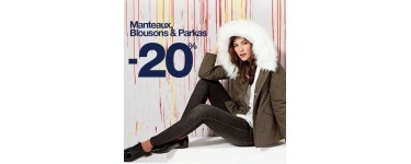 Best Mountain: -20% sur les Blousons, Manteaux & Parkas