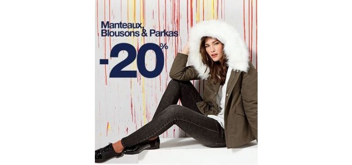Best Mountain: -20% sur les Blousons, Manteaux & Parkas
