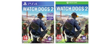 Auchan: Watch Dogs 2 sur PS4 ou Xbox One à 51,99€