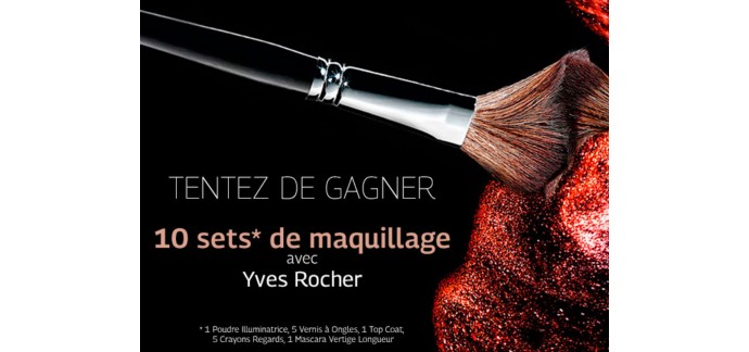 Grazia: 10 sets de maquillage Yves Rocher à gagner