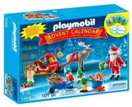 Amazon: Calendrier de l'avent Playmobil - Atelier de Jouets du Père Noël à 19,99€