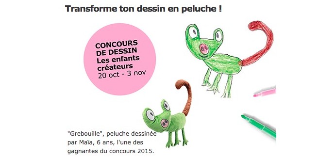 IKEA: Enfants créateurs : transforme ton dessin en peluche