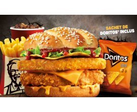 KFC: Pour tout achat d'un Tower Nacho, le paquet de Doritos vous est offert