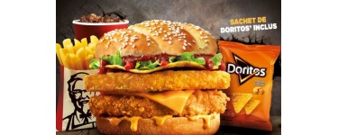 KFC: Pour tout achat d'un Tower Nacho, le paquet de Doritos vous est offert