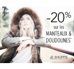 Jacqueline Riu: -20% sur une sélection de manteaux, doudounes & vestes