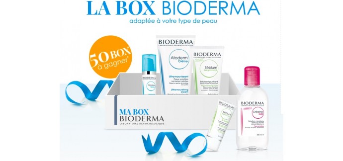 Bioderma: 50 box de produits de beauté Bioderma à gagner