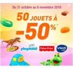 Auchan: Nerf, Playmobil, Fisher Price et V-Tech : 50 jouets à - 50%