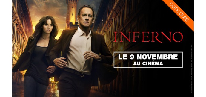 OCS: Des places de cinéma pour aller voir le film Inferno à gagner