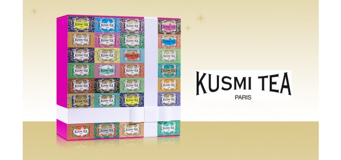 Kusmi Tea: Offrez un coffret cadeau de thé personnalisé avec la livraison gratuite