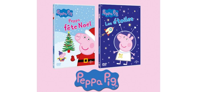 Femme Actuelle: 50 lots de 2 DVD de Peppa Pig à gagner