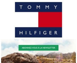 Tommy Hilfiger : Recevez un coupon de réduction de 10% en vous inscrivant à la newsletter