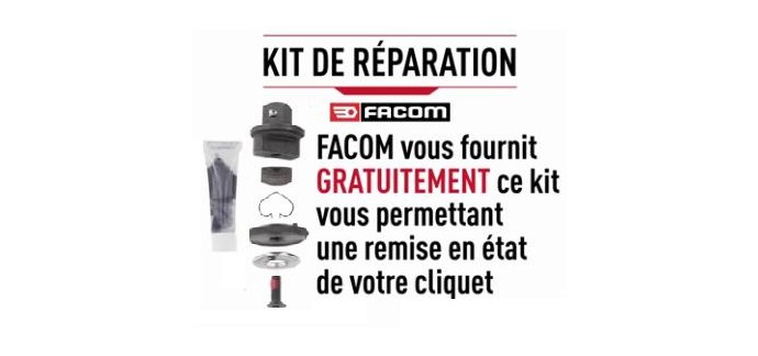 FACOM: Entretenez vos outils à cliquets avec les kits de réparation offerts