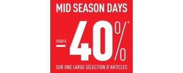 Pimkie: Mid Season Days : jusqu'à -40% sur une sélection d'articles