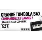 Bax Music: Un piano numérique Casio à gagner par tirage au sort grâce à votre achat