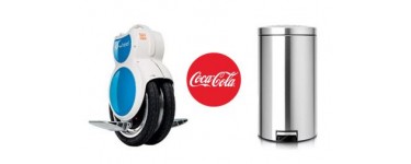 Coca Cola: 2 gyroroues et 108 poubelles à gagner