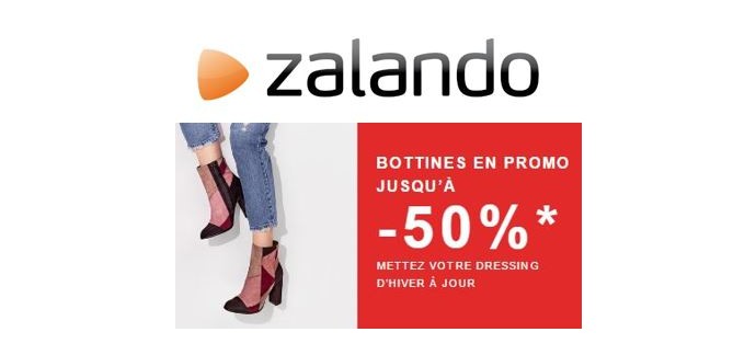 Zalando: Bottines en promotion jusqu'à - 50%
