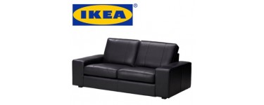 IKEA: 15% de remise sur une sélection de canapés 2 et 3 places cuir et tissu enduit