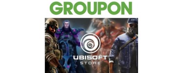 Groupon: Payez 15€ le bon d'achat de 30€ à dépenser sur l'Ubisoft Store