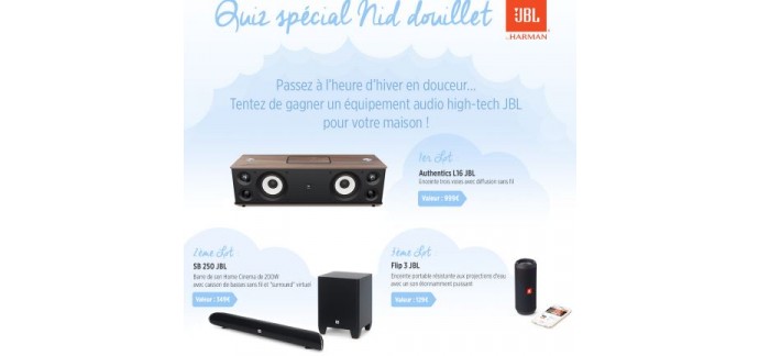 Le Point: 3 enceintes portables JBL à gagner