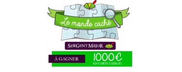 Sergent Major: 1 carte cadeau de 1000 euros à gagner