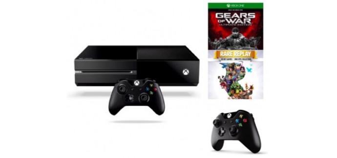 Micromania: 1 manette supplémentaire et 2 jeux offerts pour l'achat d'une console Xbox One