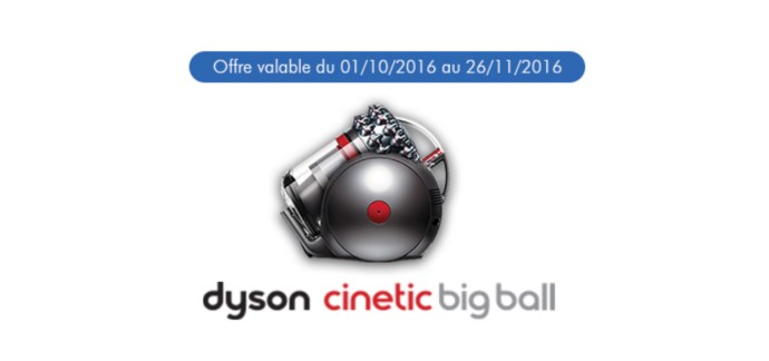 Dyson: 75 ou 100€ remboursés sur le Dyson Cinetic Big Ball en recyclant votre appareil