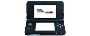 GrosBill: Console NINTENDO New 3DS Noire à 129,99€