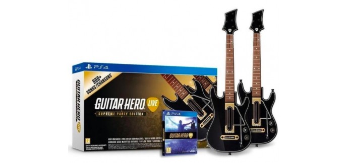 Amazon: Guitar Hero Live - Supreme Party Edition (PS4 ou Xbox One) à 39,99€