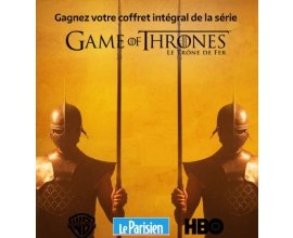 Le Parisien: 10 coffrets de l'intégralité de la série Game Of Thrones à gagner