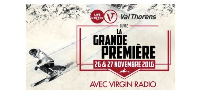 Virgin Radio:  3 week-ends pour 2 personnes à Val Thorens à gagner