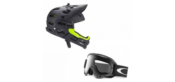Probikeshop: Un masque Oakley O-Frame offert pour l'achat d'un casque de vélo Bell Super 3R