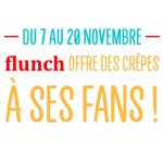 Flunch: Dégustation d'une crêpe au sucre gratuite  du 7 au 20 novembre