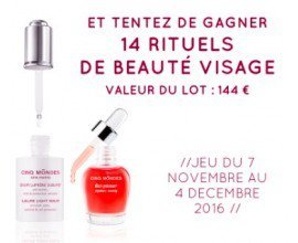 Gala: 14 rituels de beauté visage Cinq Mondes à gagner