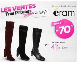 Tati: Vente Privée Eram : Tout à -70% + code -10% supplémentaires